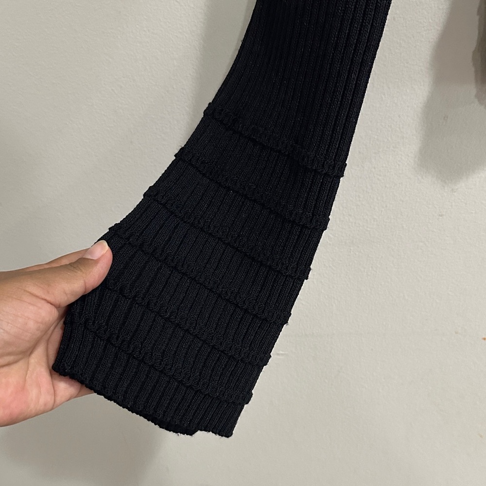 Maeve  by Anthropologie Black Knit Top - Picture 6 of 12